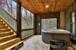 Enjoy An Evening In The Hot Tub